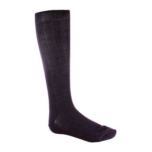 Chaussettes hautes homme 100 % Laine